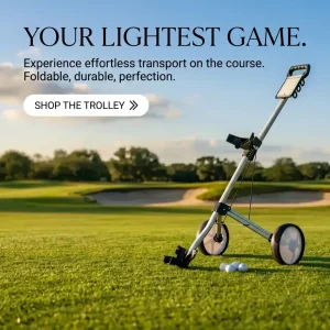 2 Wheel Golf Trolley