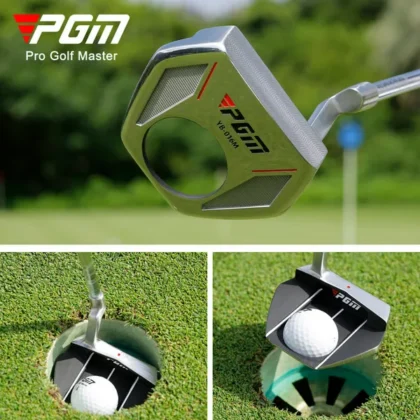 PGM Golf Putter (Stainless Steel Head with Ball Pickup Function)