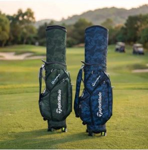 TaylorMade Wheeled Camo Caddy Golf Bag